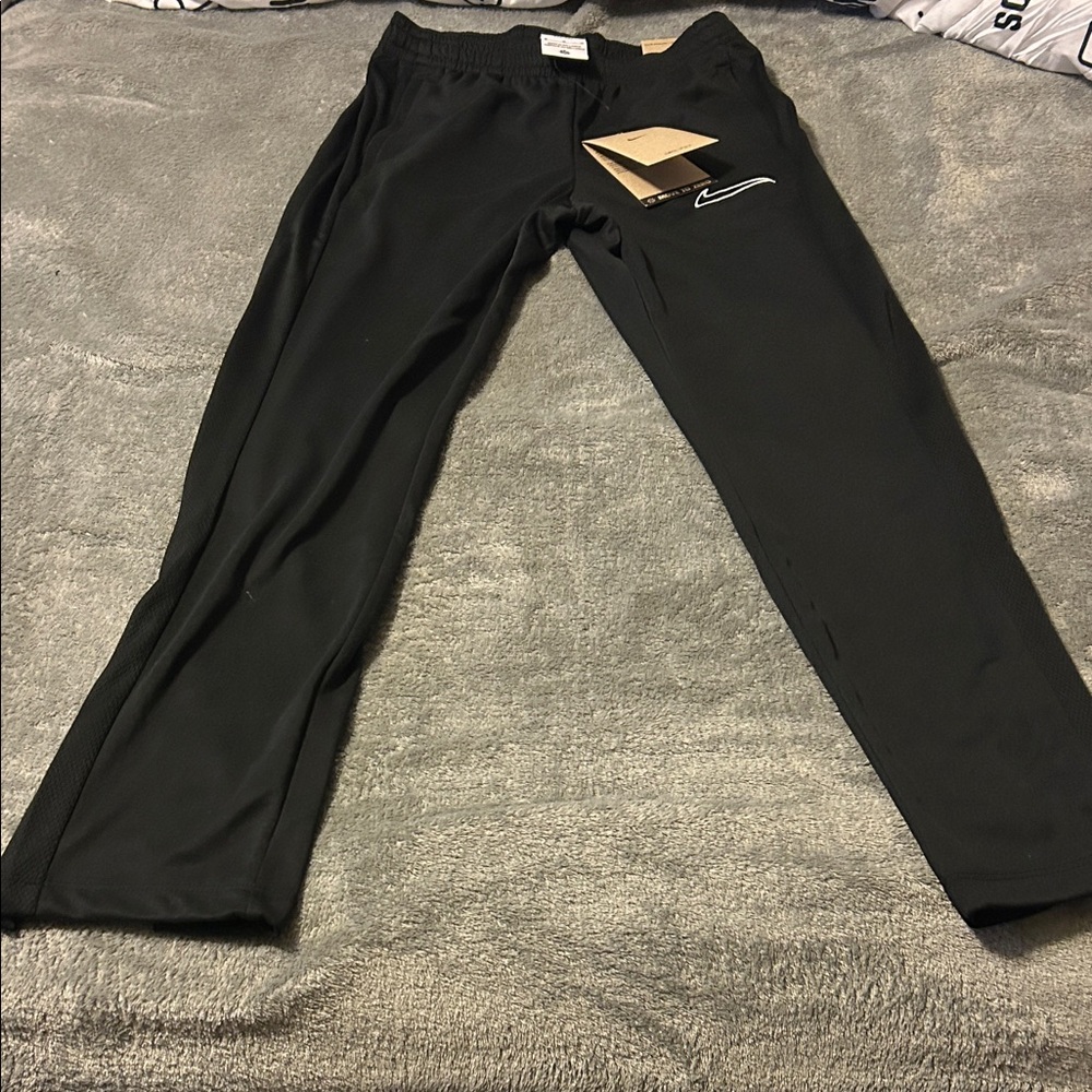 Boys Nike Black Athletic Pants